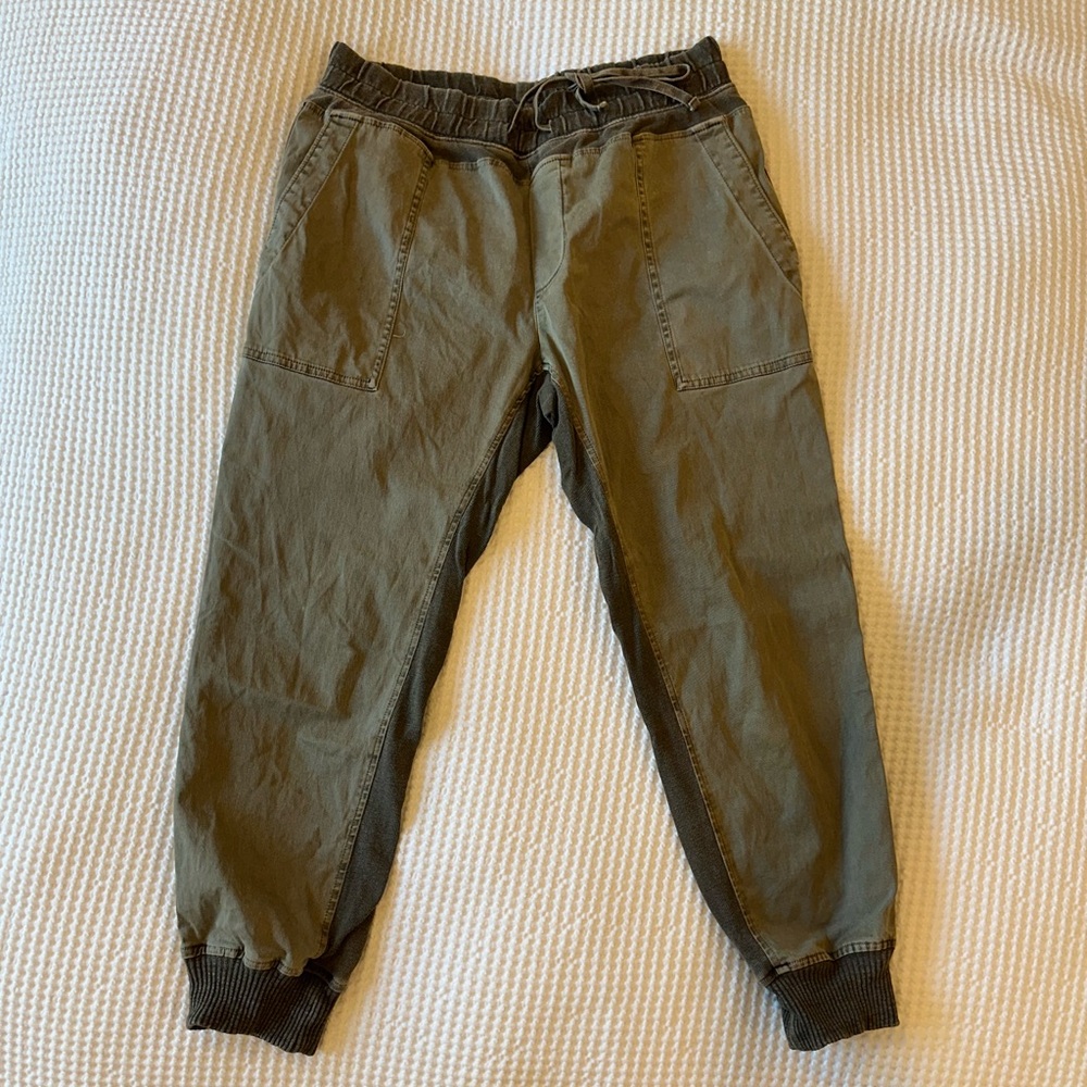 James Perse Green Jogger Pants Size 3